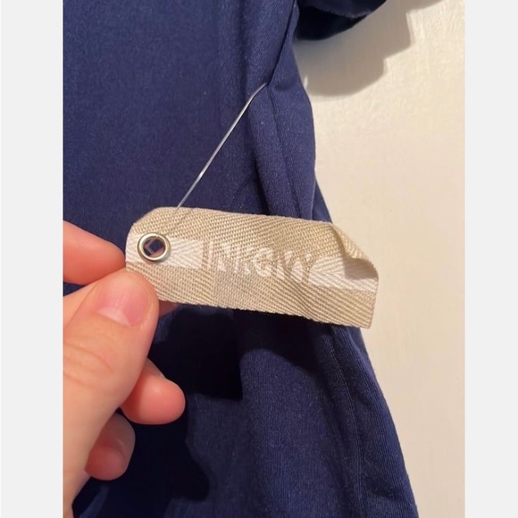 NWT! Sz L Ink & Ivy Super Soft Navy Blue Tee Knit Top - Picture 6 of 6